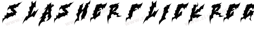 Slasher Flick Regula字体转换
